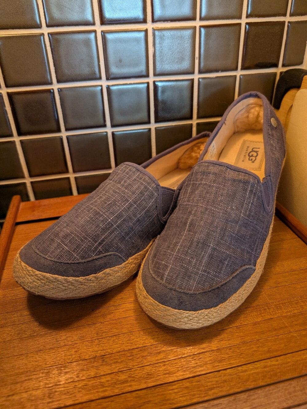 NWOT UGG Delizah Night Slip On Espadrilles,7